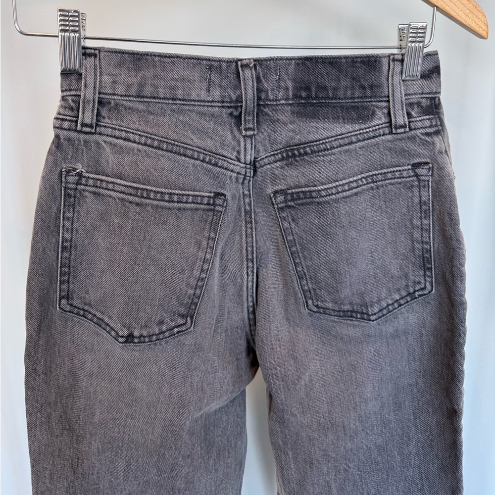 Abercrombie & Fitch 90s Straight Ultra High Rise Jeans size 25 Short Curve Love - Picture 7 of 7
